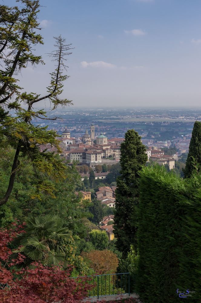 Città Alta vista da S.Vigilio - Bergamo